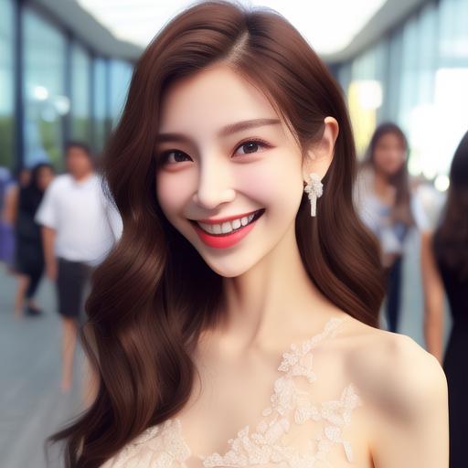 网红大嘴美女神似angelababy_图片